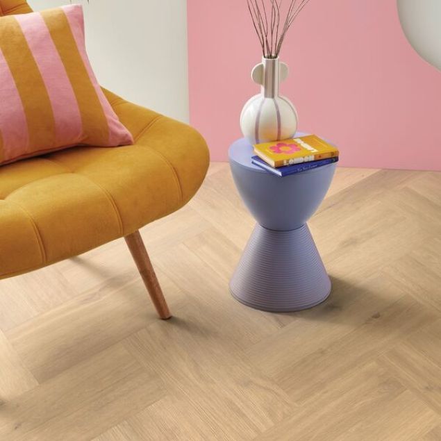 Van Gogh Herringbone Canadian Nude Oak